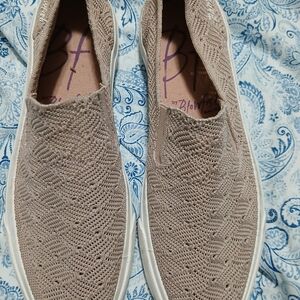 BF Women's Tan Slip-On Athletic Shoes